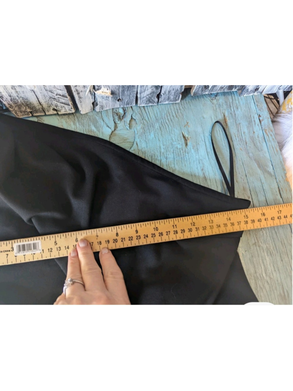 Sarin Mathews Black Large One Shoulder Cocktail Party Dress Vintage Style - Picture 10 of 11